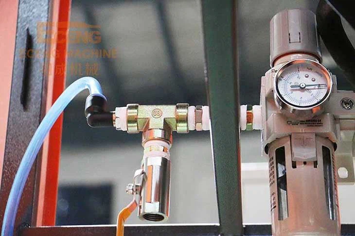 Manual Pure Water Bottle Stretch Blow Moulding Machine