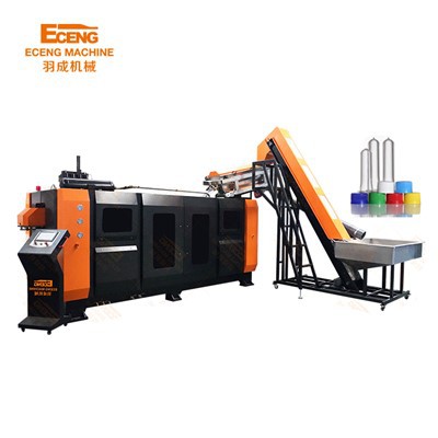 स्वचालित 6 गुहाएँ पीईटी बोतल आंधी मशीन